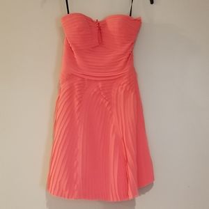 Bebe mini coral dress